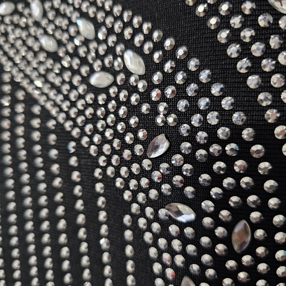 HP🎉 Fashion Nova Kristy Embellished Mini Dress - Size M - Picture 10 of 15